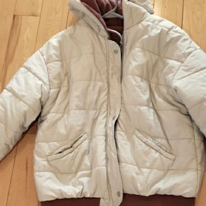 Free People reversible sweatshirt jacket